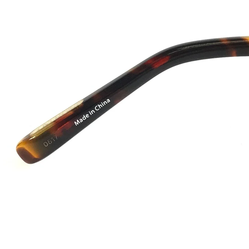 Covergirl Eyeglasses Frames CG0451 005 Black Brown Rectangle Full Rim 54-16-140